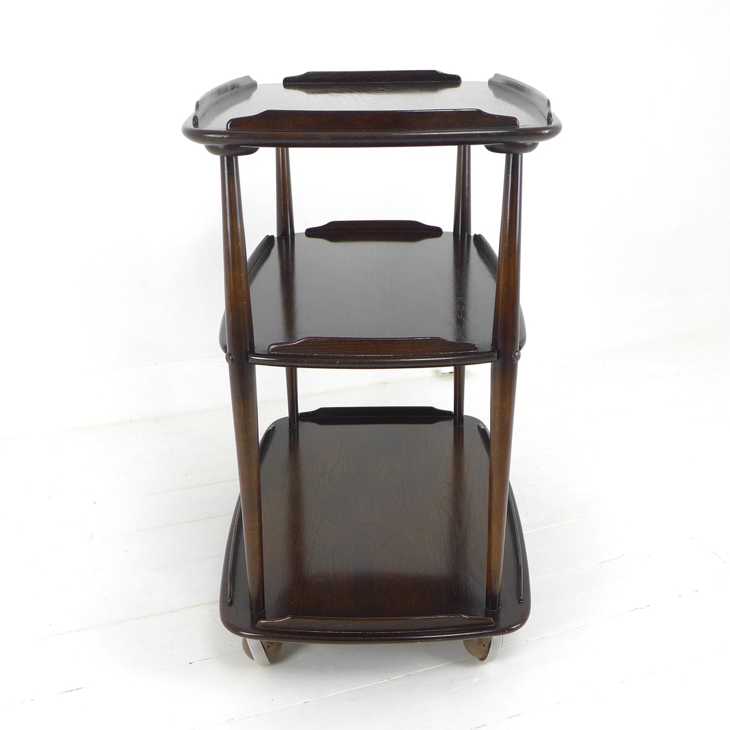Vintage ERCOL Drinks Trolley / Bar Cart / Record Player Stand Table Mid Century