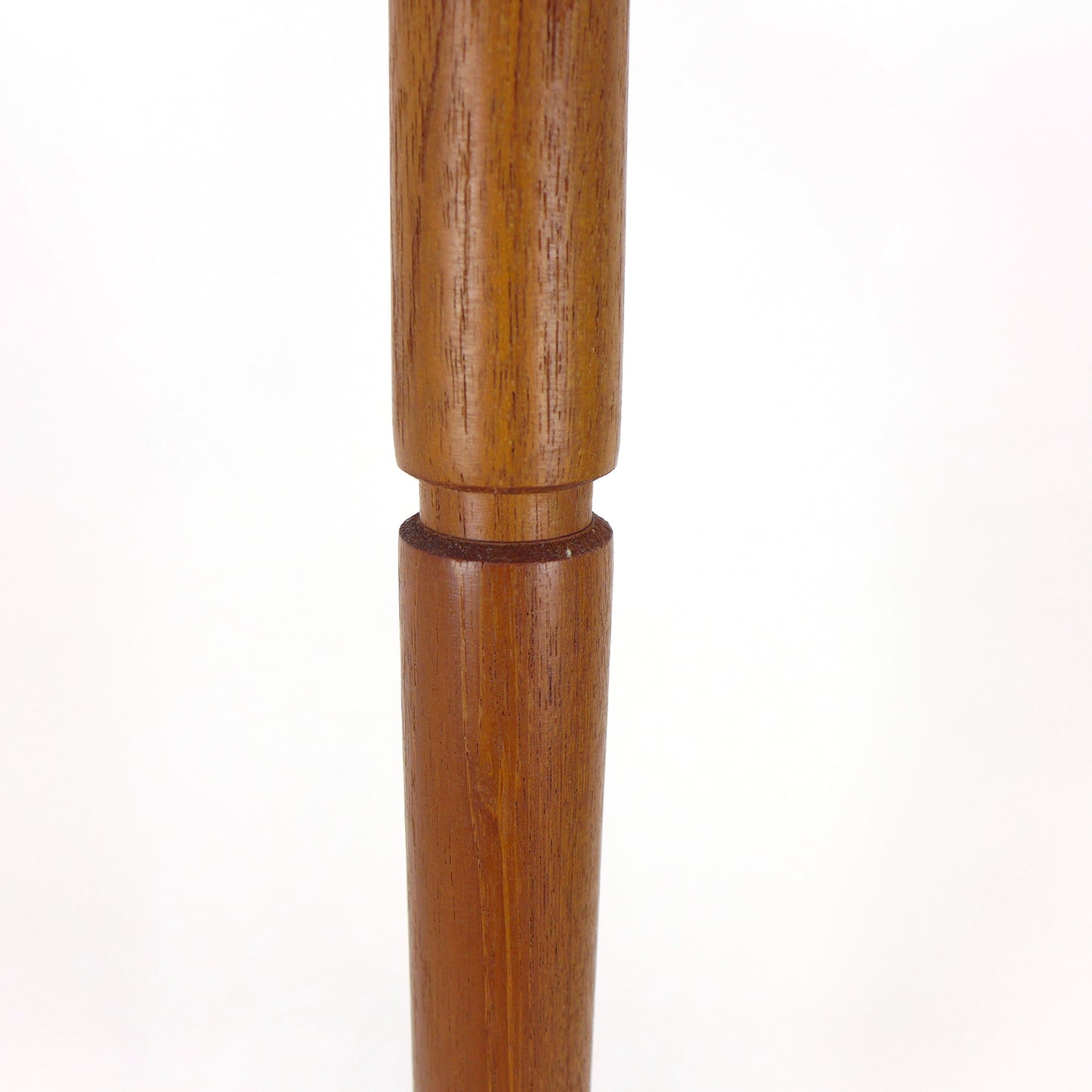 Mid Century Teak Floor Lamp / Standard Lamp Base - Bamboo/Boho