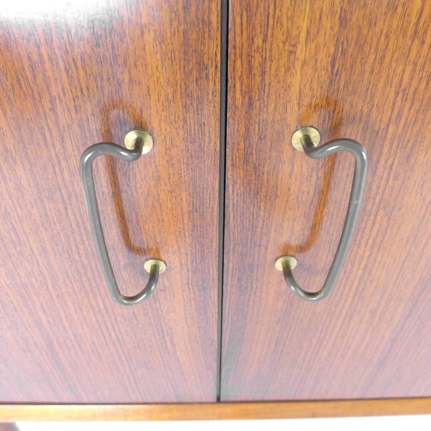 Mid Century VANSON Rosewood & Teak Sideboard by Peter Hayward - Record / Drinks Cabinet / Drawers