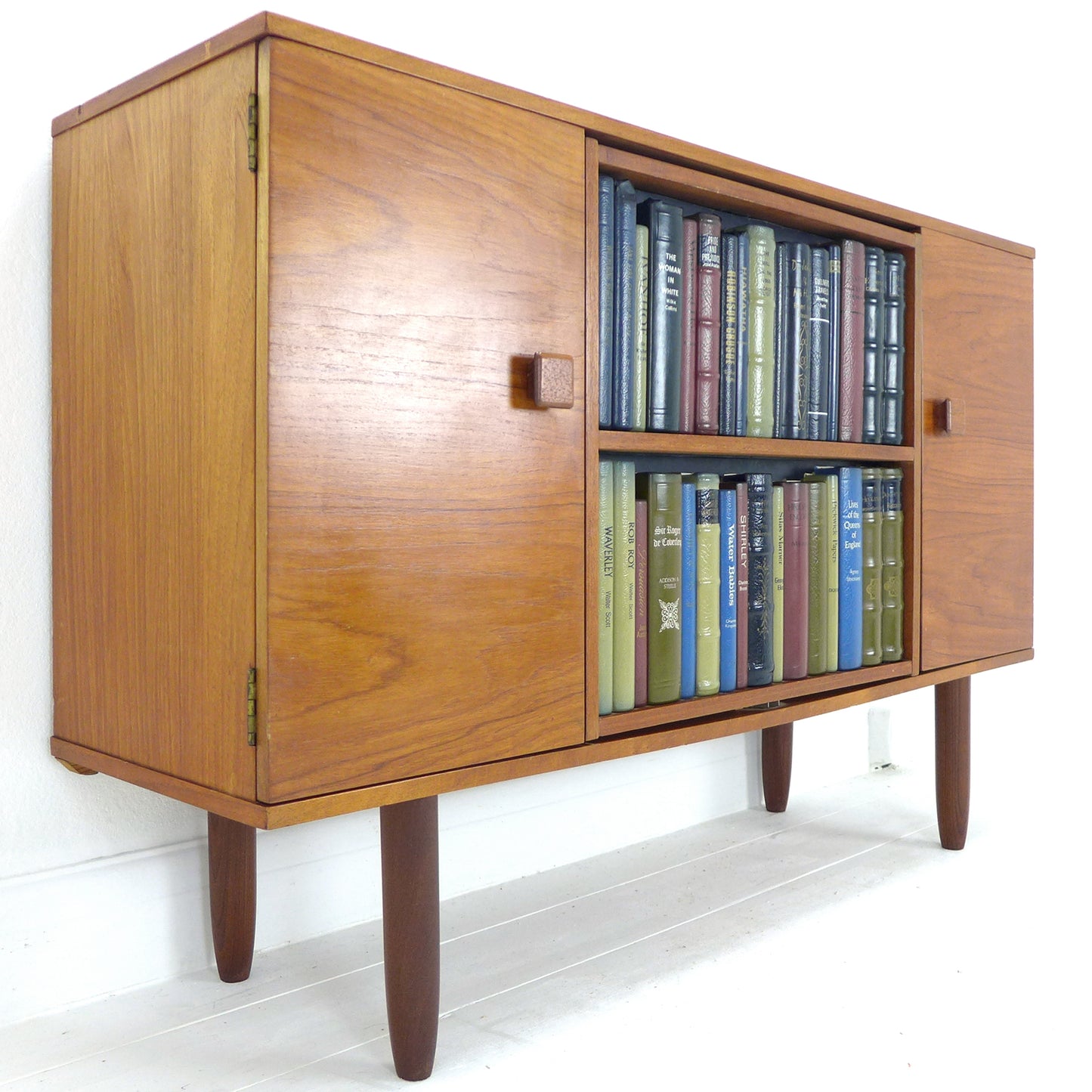 Metamorphic Sideboard/Drinks Cabinet in Teak by George Serlin & Sons / Sureline - Mid Century