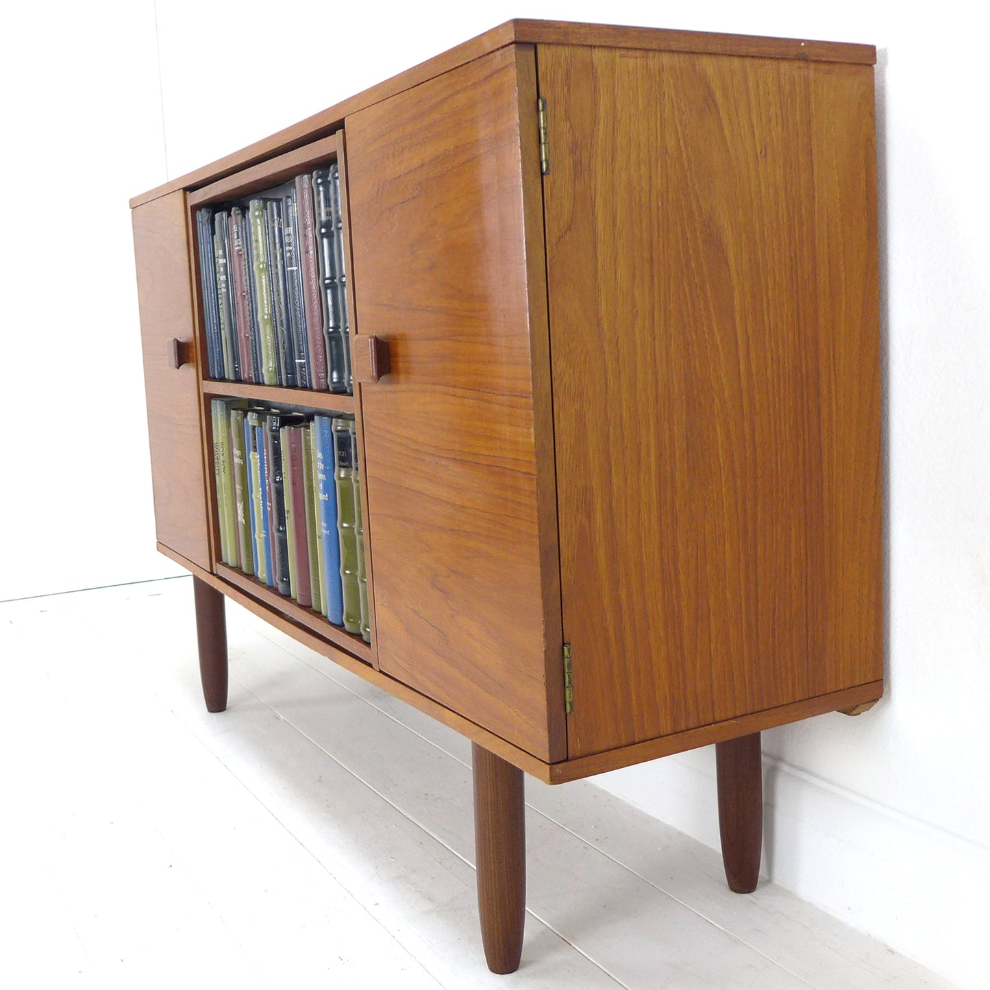 Metamorphic Sideboard/Drinks Cabinet in Teak by George Serlin & Sons / Sureline - Mid Century