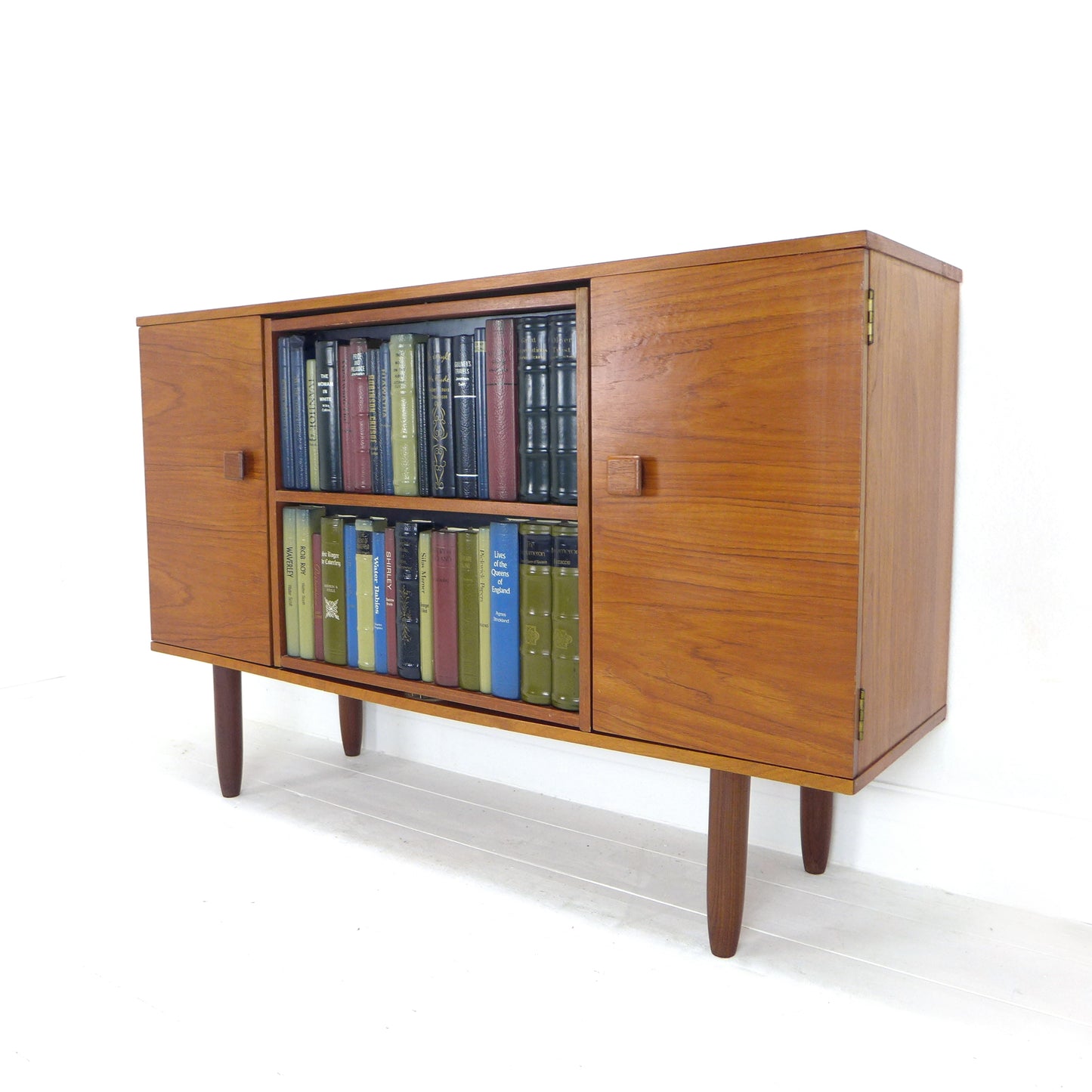 Metamorphic Sideboard/Drinks Cabinet in Teak by George Serlin & Sons / Sureline - Mid Century