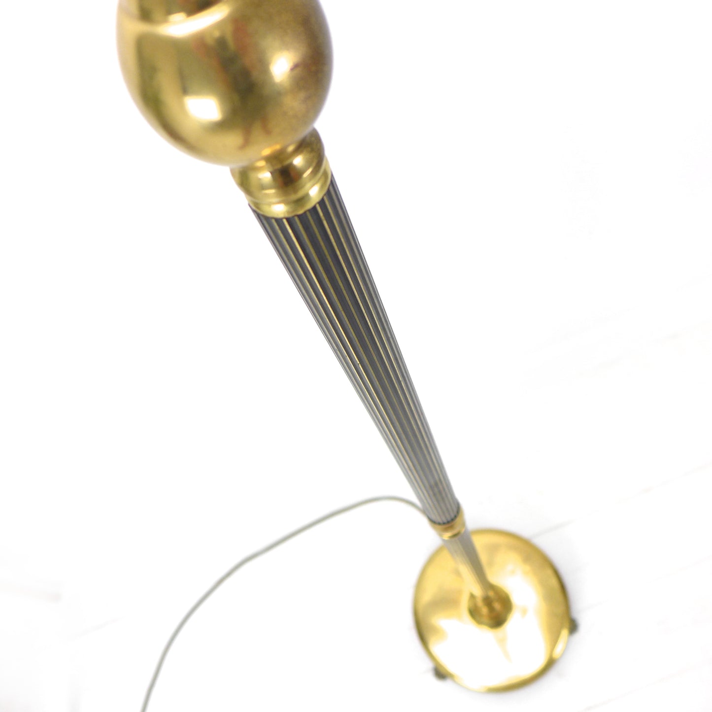 Scandinavian Mid Century Brass Floor Lamp by Svend Mejlstrøm for Mejlstrøm Belysning