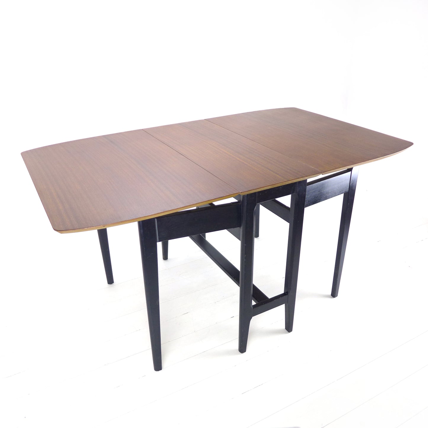 Mid Century Teak Dining Table in Teak - Gateleg/Folding - Kitchen/Home Office