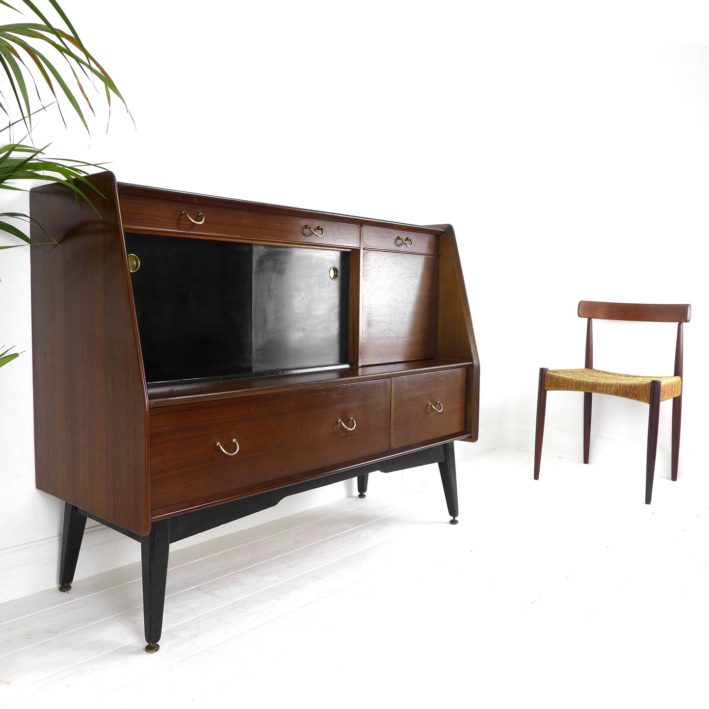 Mid Century G Plan Sideboard / Cocktail Cabinet - 1950's