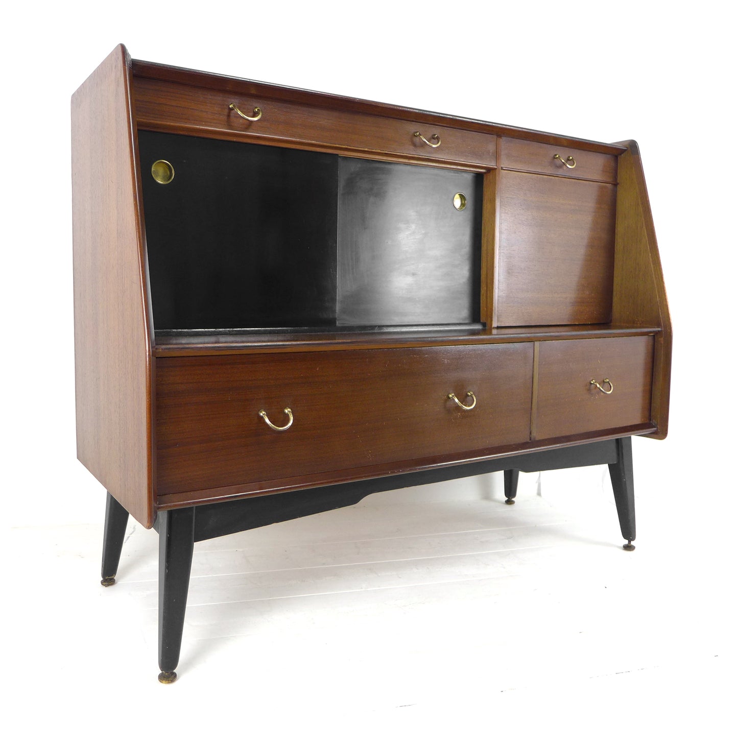 Mid Century G Plan Sideboard / Cocktail Cabinet - 1950's