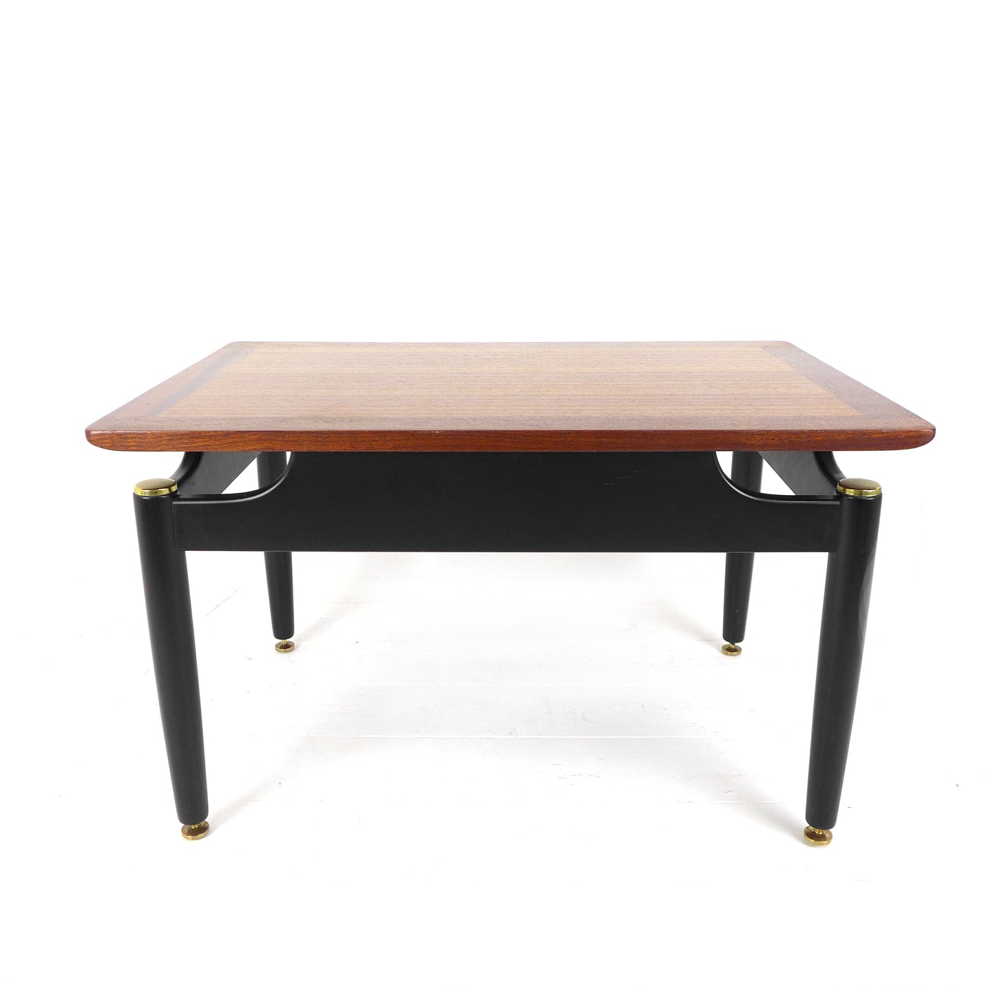 G Plan Mid Century Teak Coffee Table - Librenza Range - Tola & Black 1950's