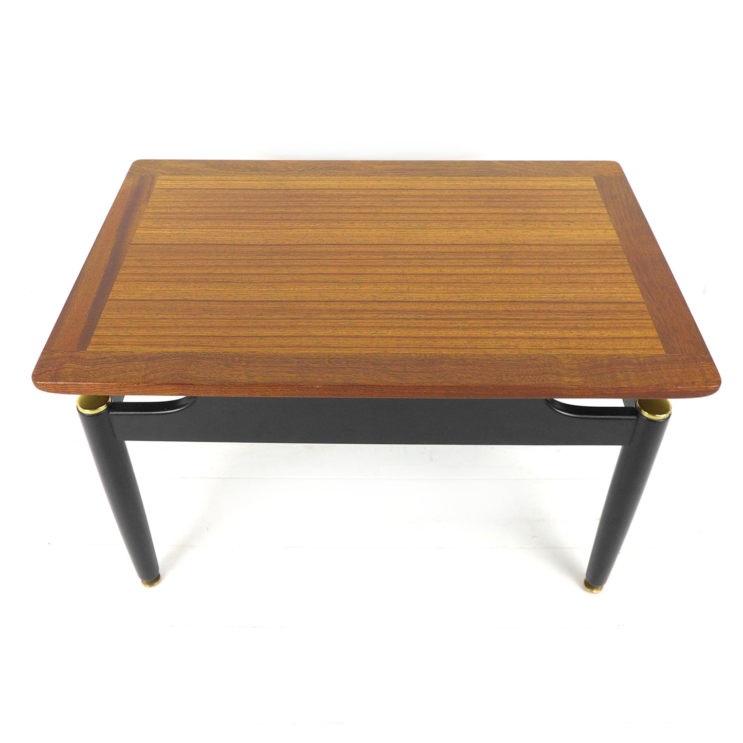 G Plan Mid Century Teak Coffee Table - Librenza Range - Tola & Black 1950's