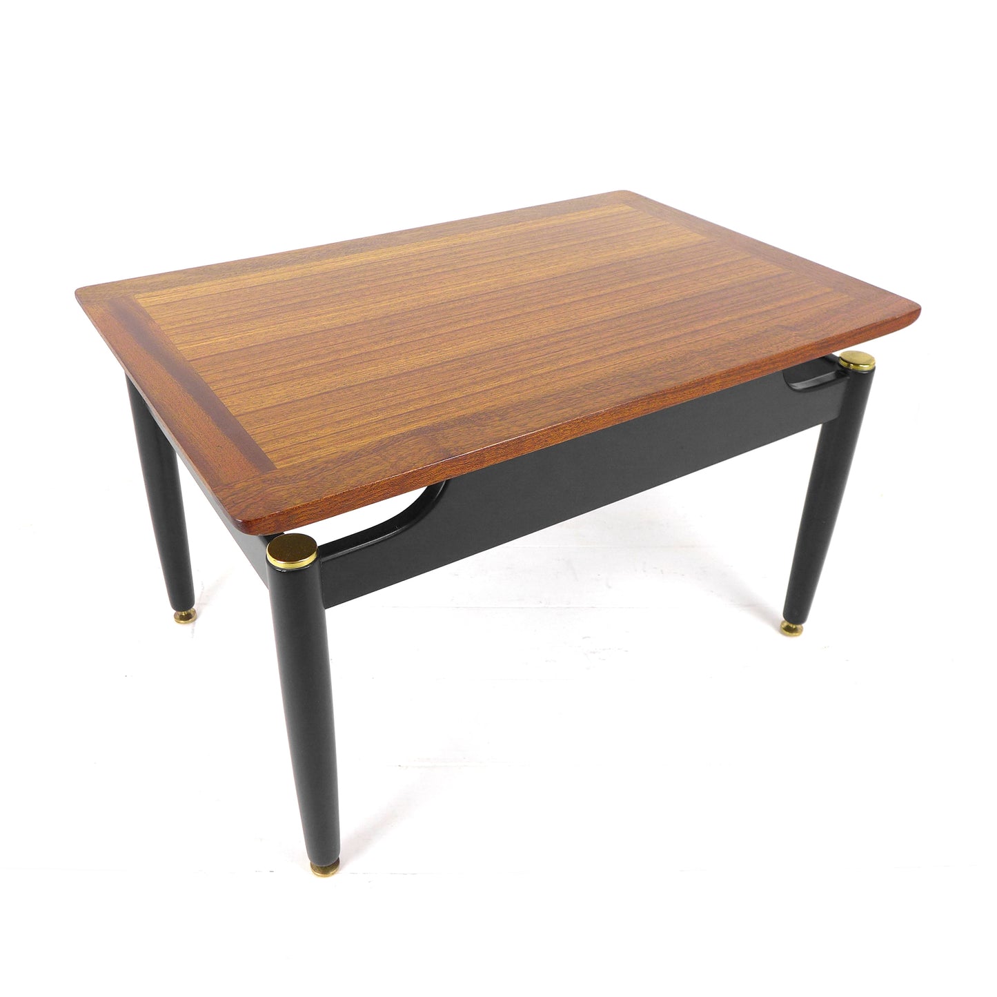 G Plan Mid Century Teak Coffee Table - Librenza Range - Tola & Black 1950's