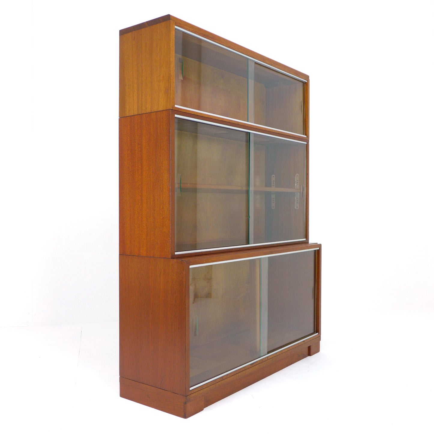 Mid Century Teak Modular Bookcase Library Set by Minty, Oxford