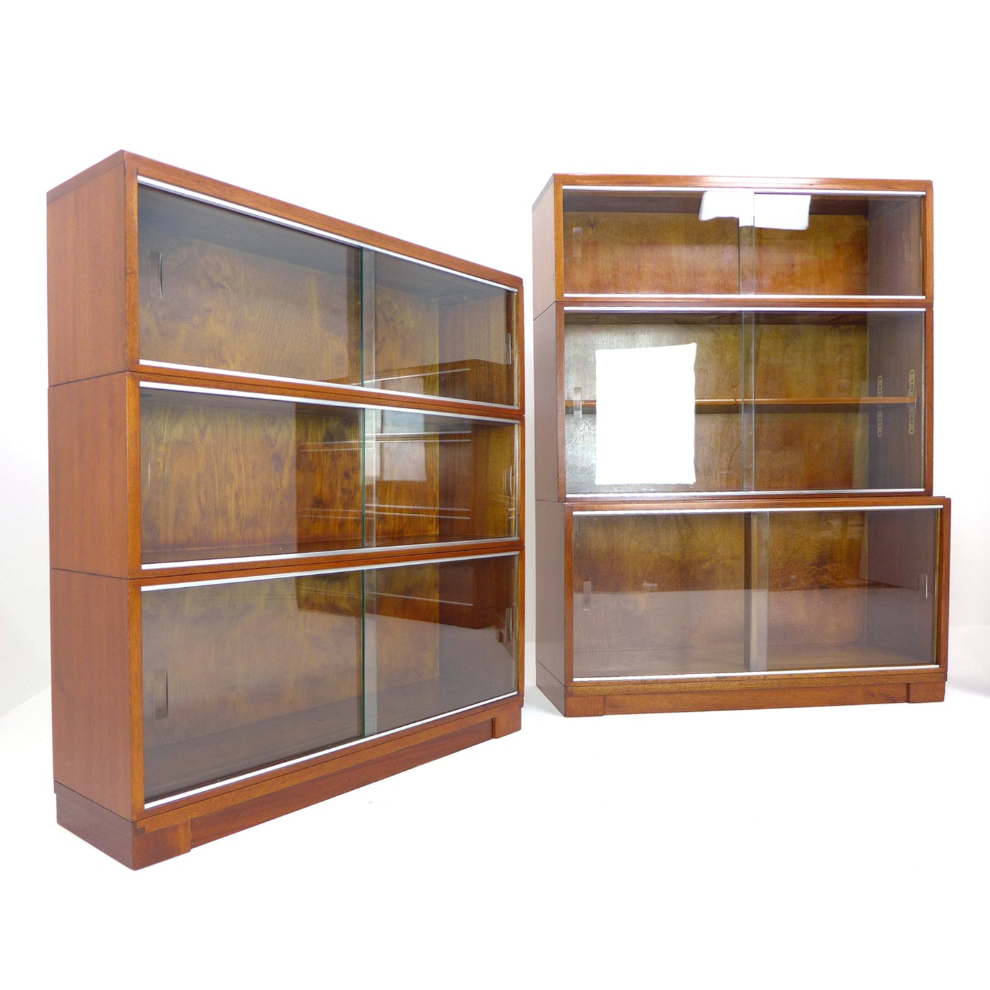 Mid Century Teak Modular Bookcase Library Set by Minty, Oxford