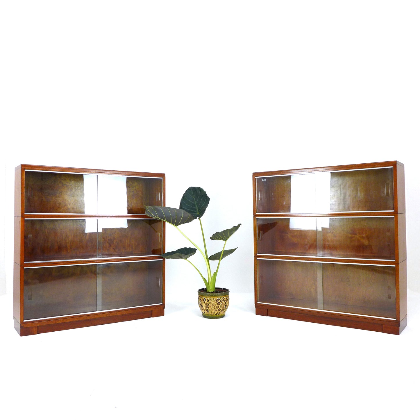 Mid Century Teak Modular Bookcase Library Set by Minty, Oxford