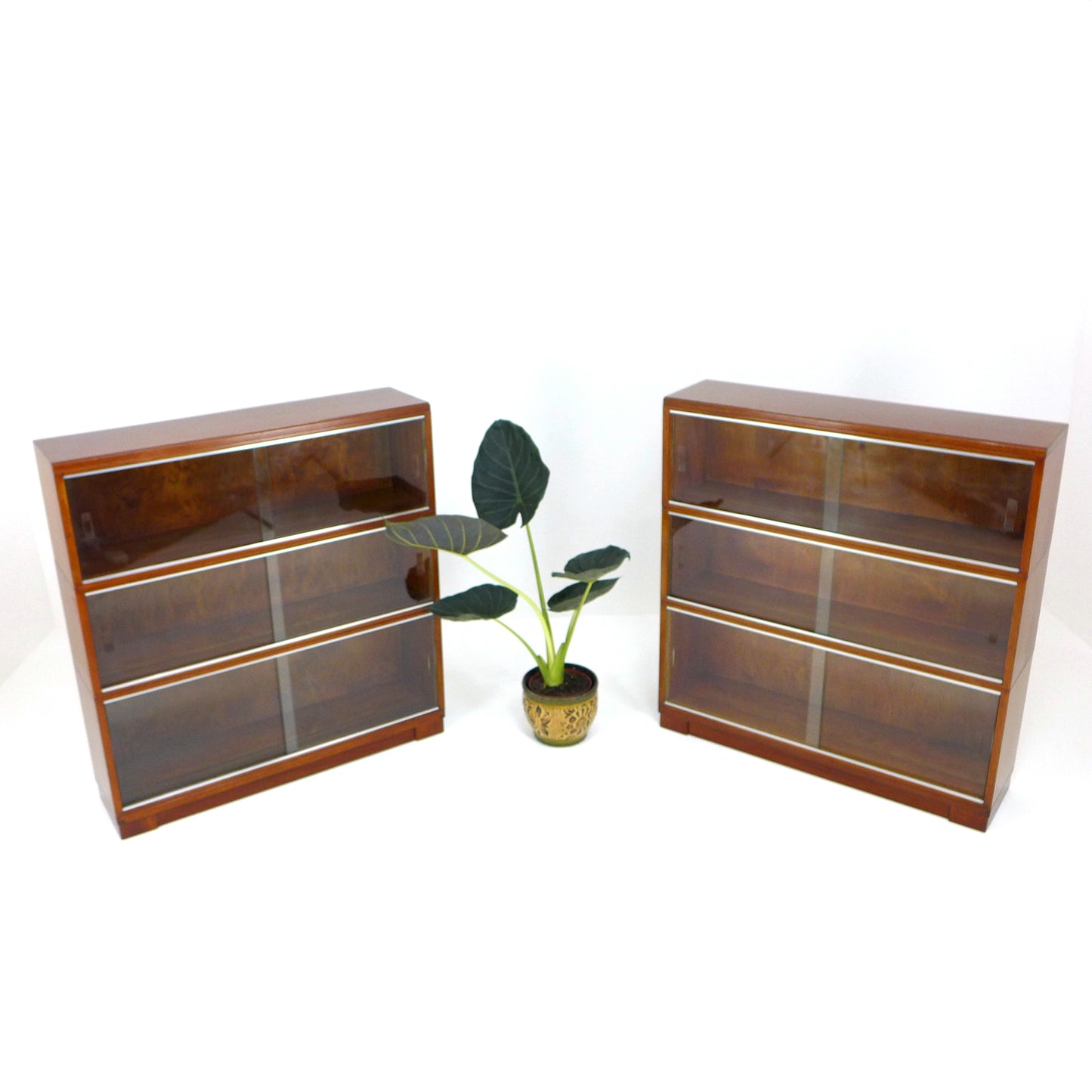 Mid Century Teak Modular Bookcase Library Set by Minty, Oxford