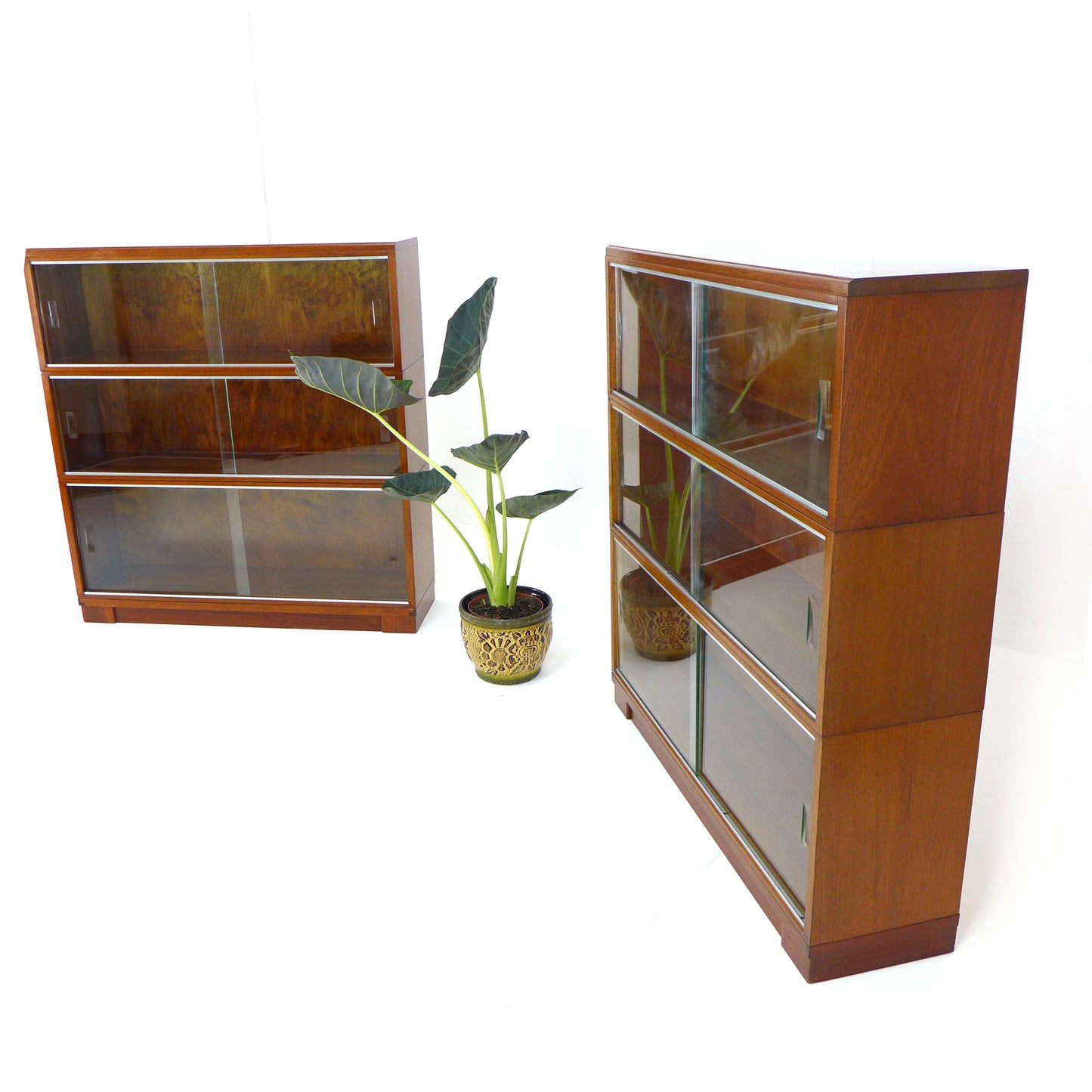 Mid Century Teak Modular Bookcase Library Set by Minty, Oxford