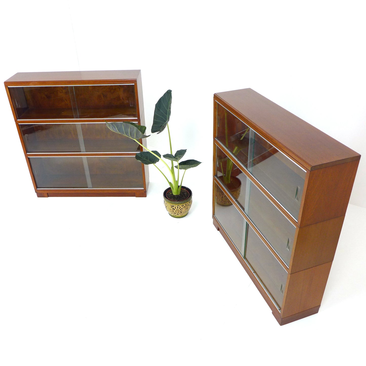 Mid Century Teak Modular Bookcase Library Set by Minty, Oxford