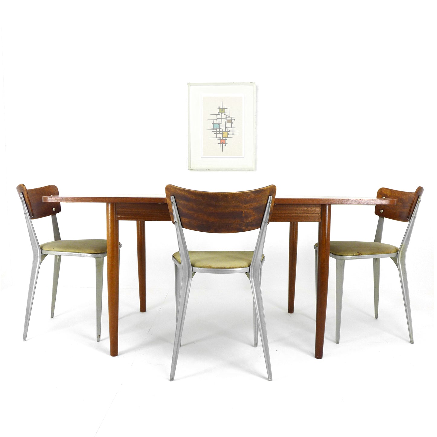 Mid Century Teak Dining Table by Gościcińska Fabryka Mebli (GFM)