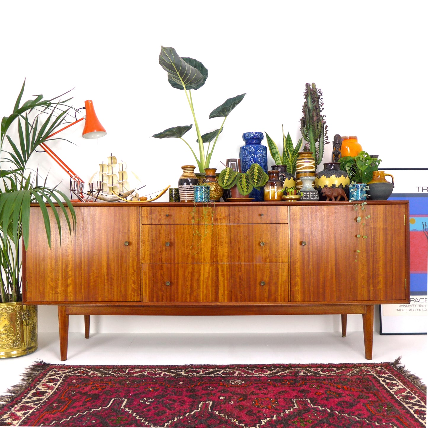 Mid Century Teak Sideboard by Richard Hornby for Heals